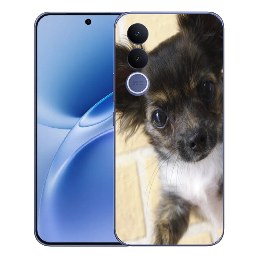 Gelový kryt mmCase na Vivo V70 FE - čivava 2