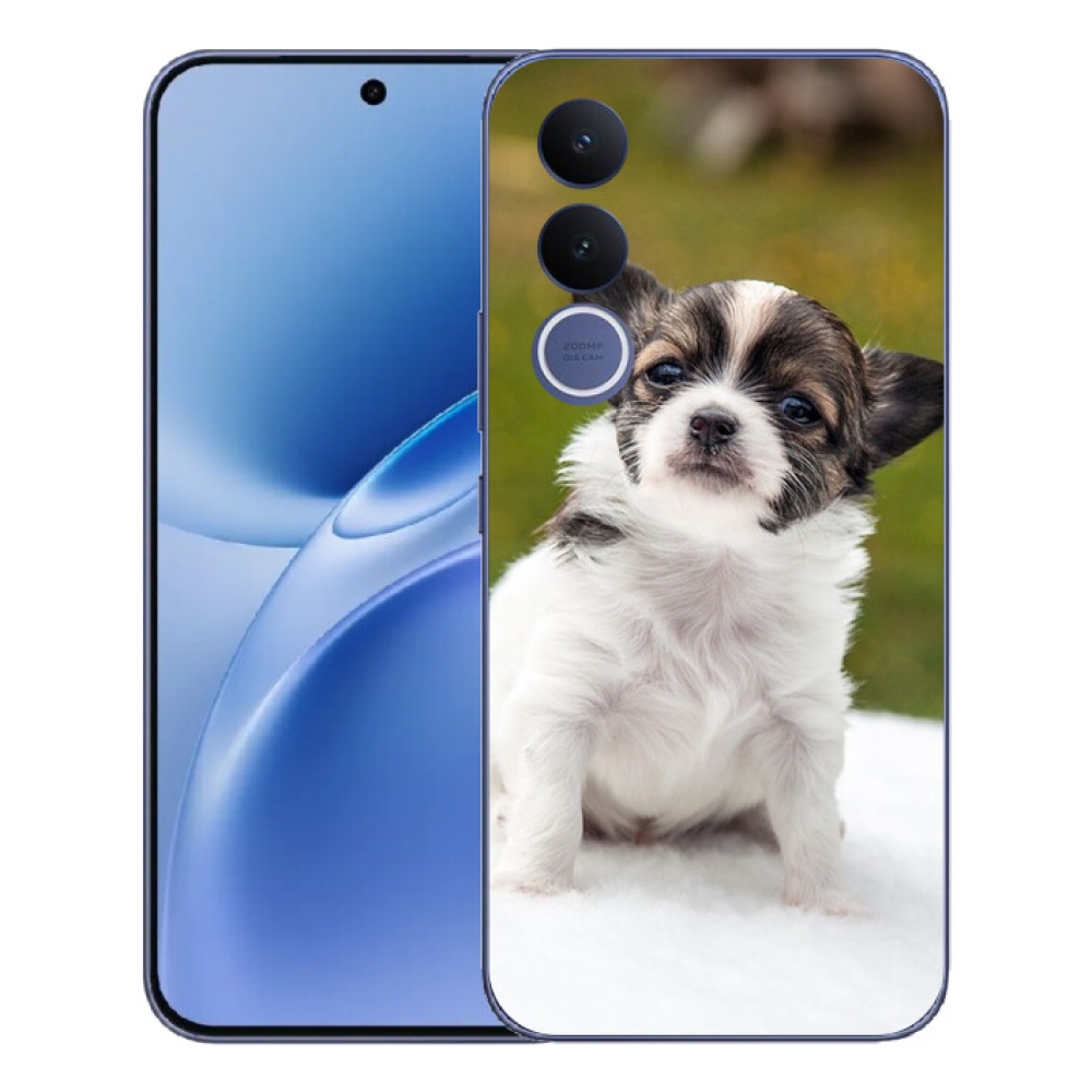 Gelový kryt mmCase na Vivo V70 FE - čivava 4