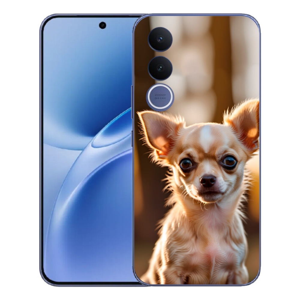 Gelový kryt mmCase na Vivo V70 FE - čivava 6