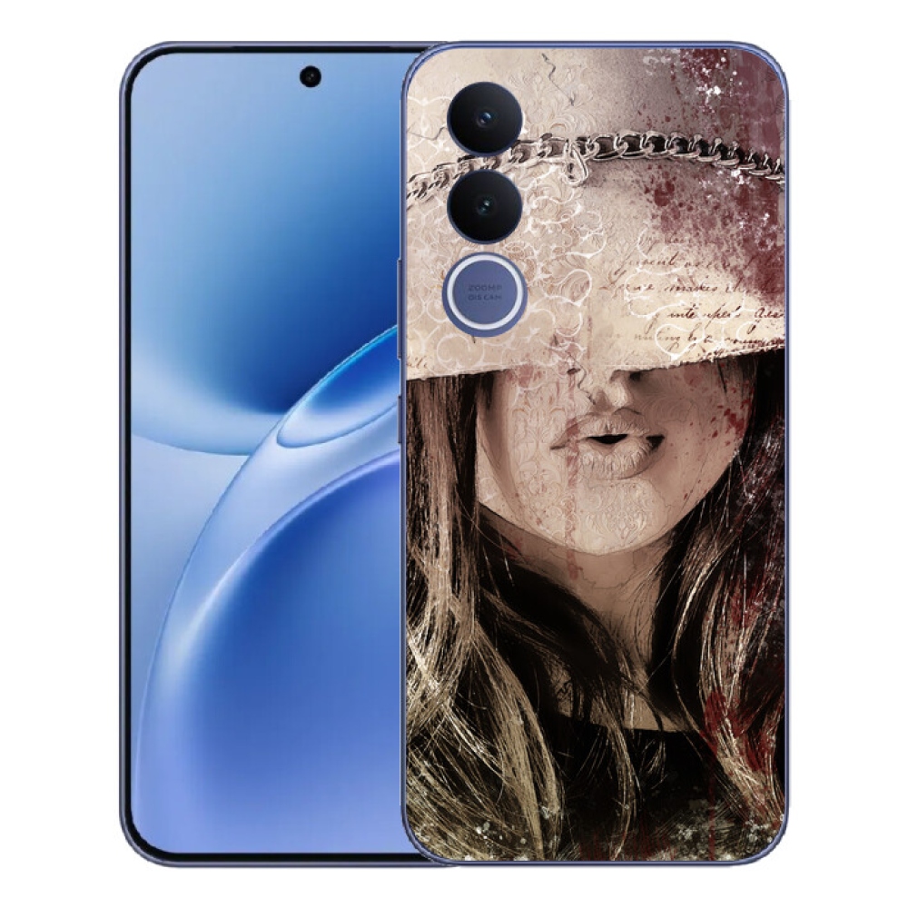 Gelový kryt mmCase na Vivo V70 FE - dívka