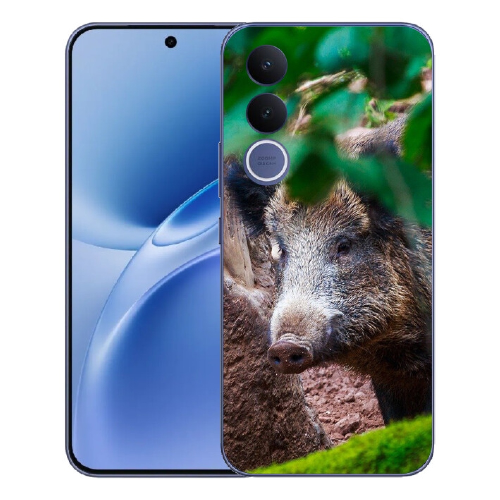 Gelový kryt mmCase na Vivo V70 FE - divoké prase