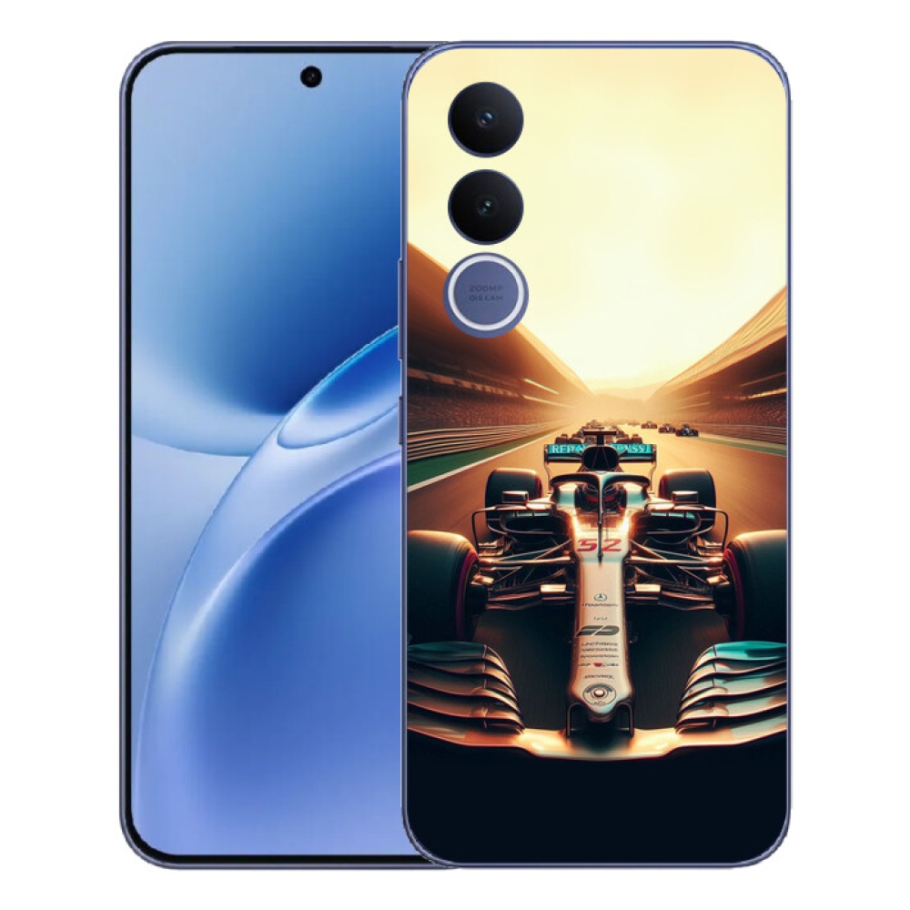 Gelový kryt mmCase na Vivo V70 FE - formule 1