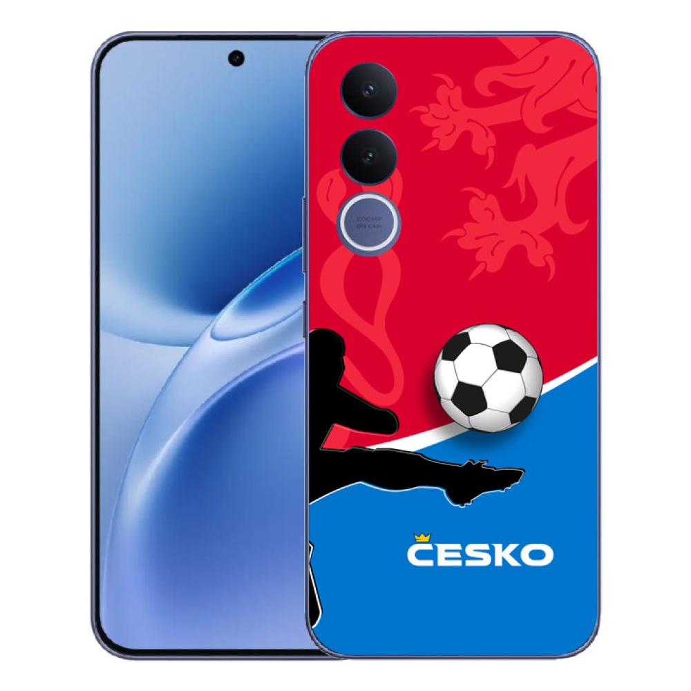 Gelový kryt mmCase na Vivo V70 FE - fotbal Česko 2