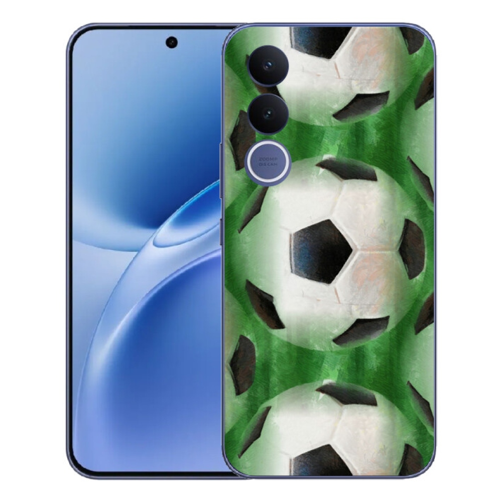 Gelový kryt mmCase na Vivo V70 FE - fotbalový míč