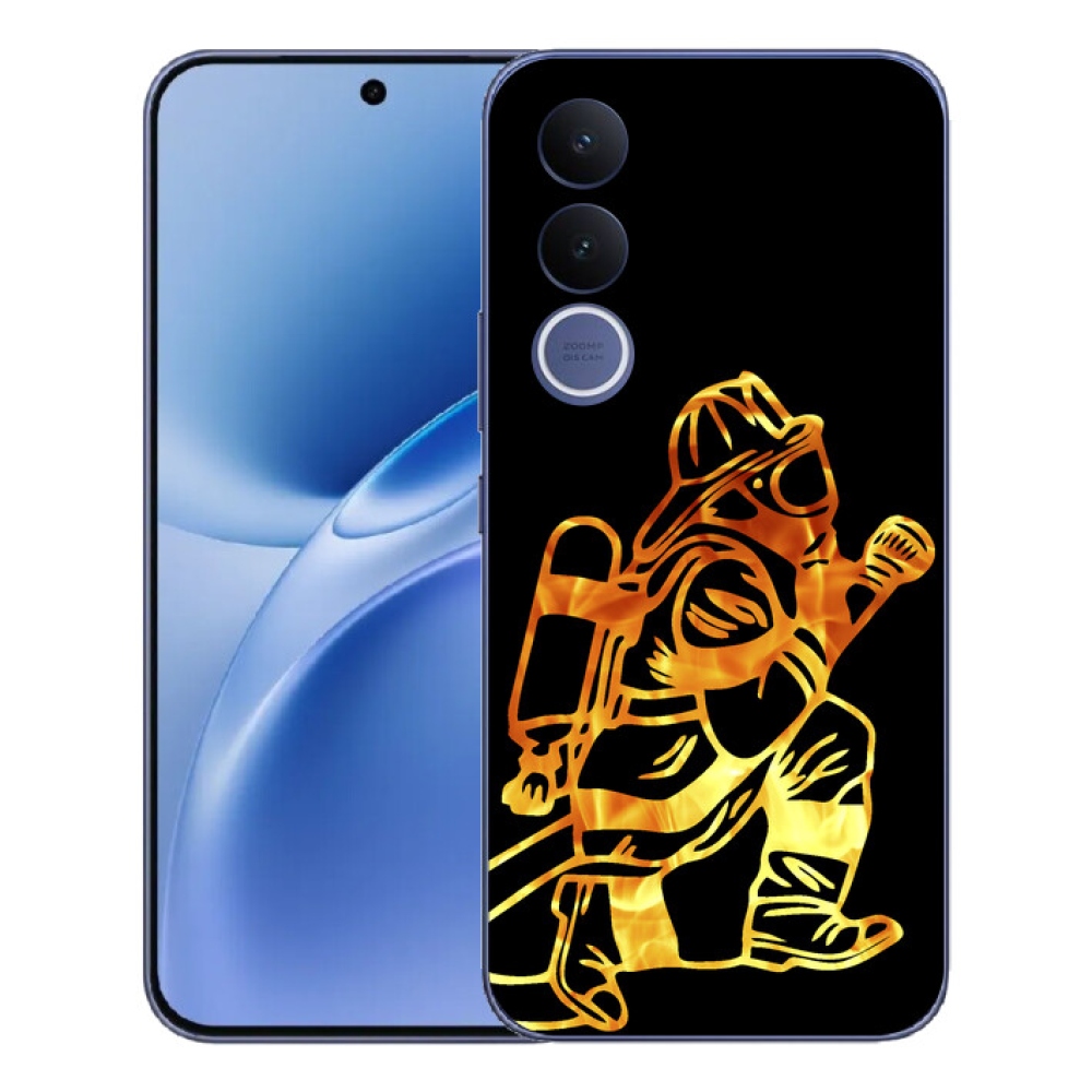 Gelový kryt mmCase na Vivo V70 FE - hasič 1