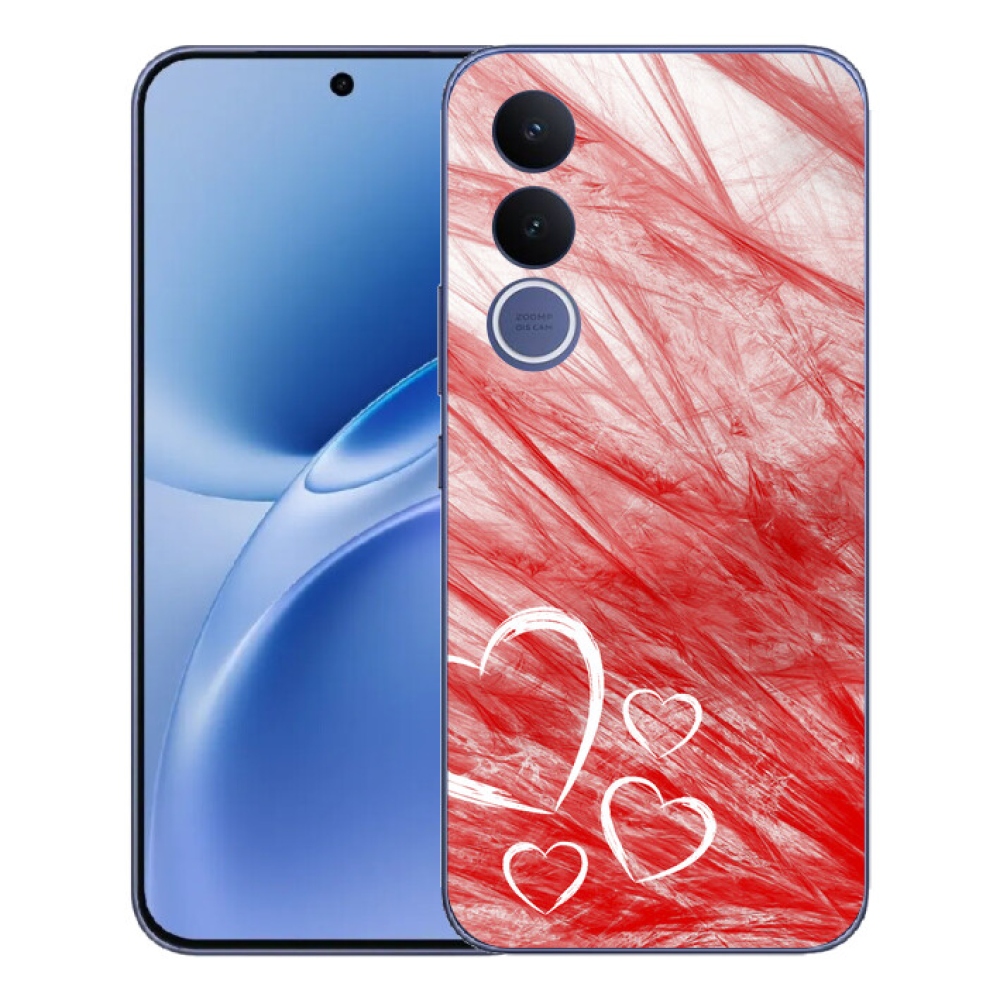 Gelový kryt mmCase na Vivo V70 FE - heart