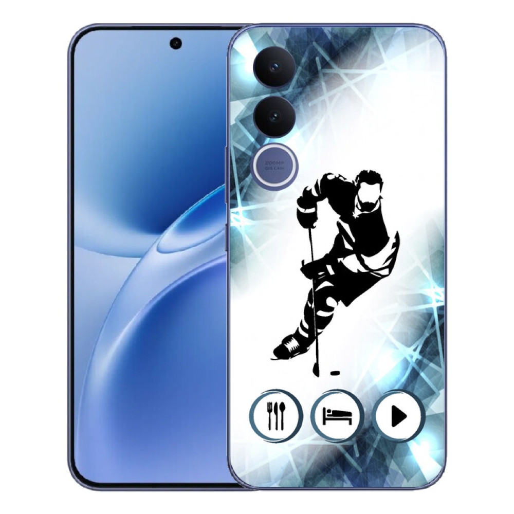 Gelový kryt mmCase na Vivo V70 FE - hokej 1