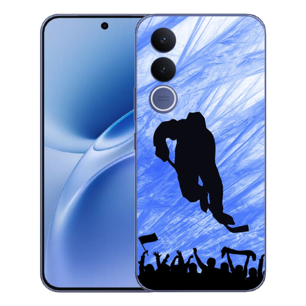 Gelový kryt mmCase na Vivo V70 FE - hokejový hráč