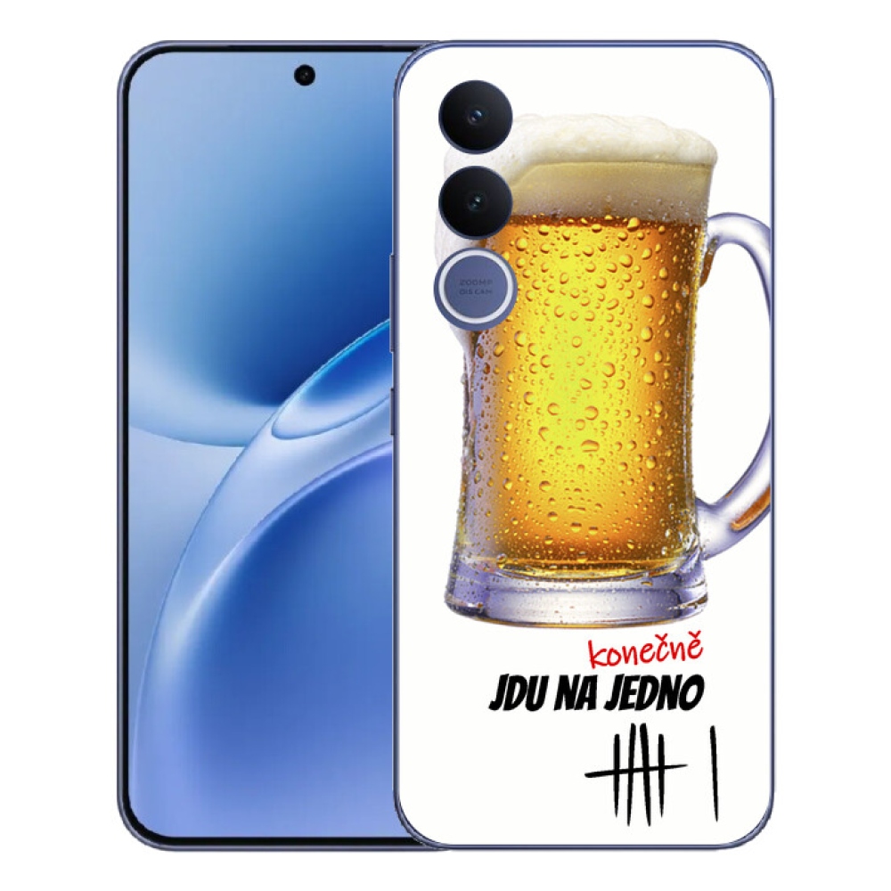 Gelový kryt mmCase na Vivo V70 FE - jdu na jedno