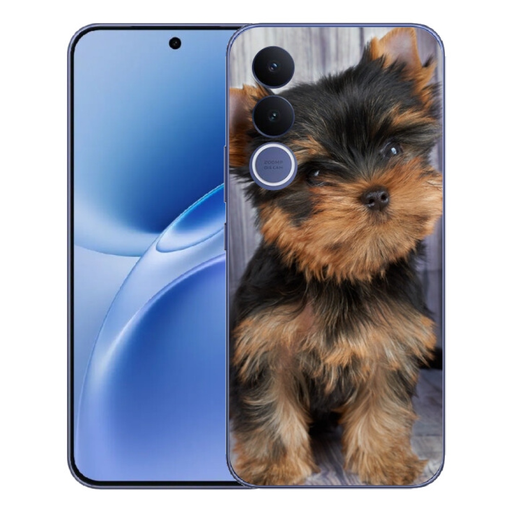 Gelový kryt mmCase na Vivo V70 FE - jorkšír 9
