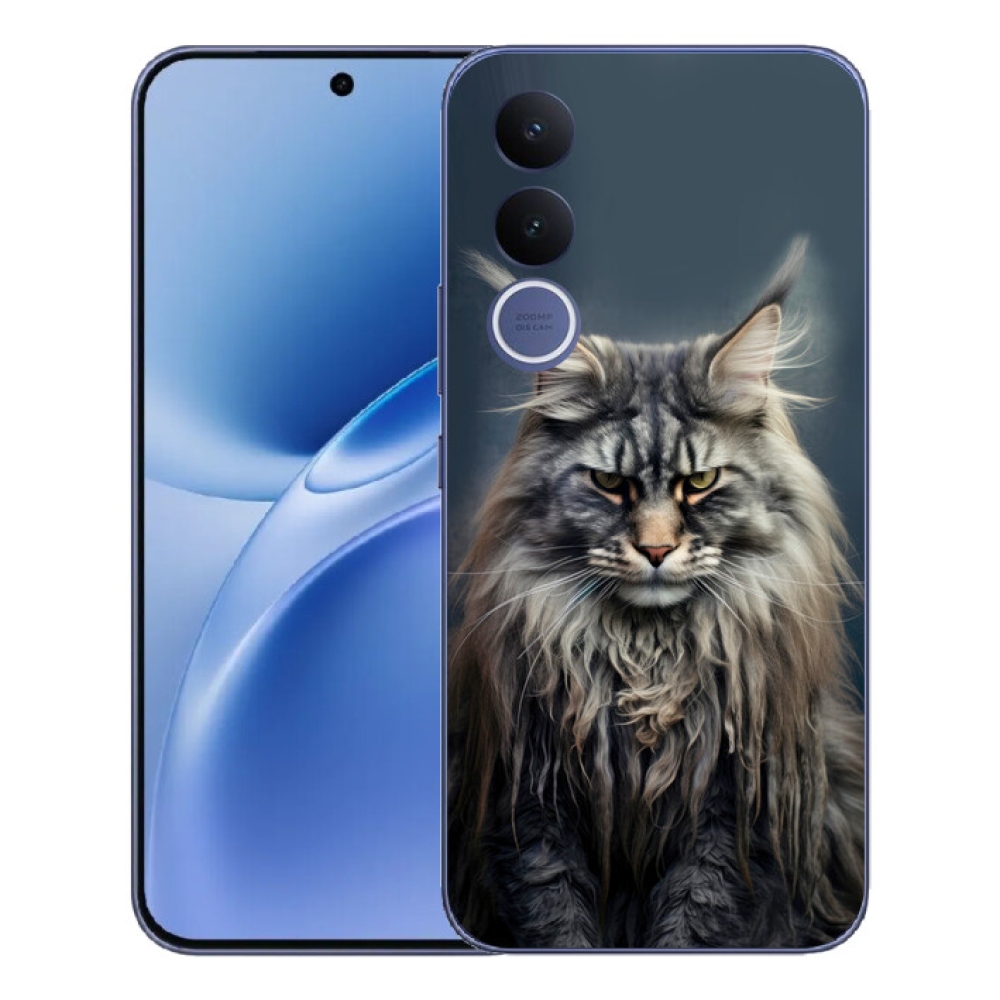Gelový kryt mmCase na Vivo V70 FE - kočíčí pohled 4