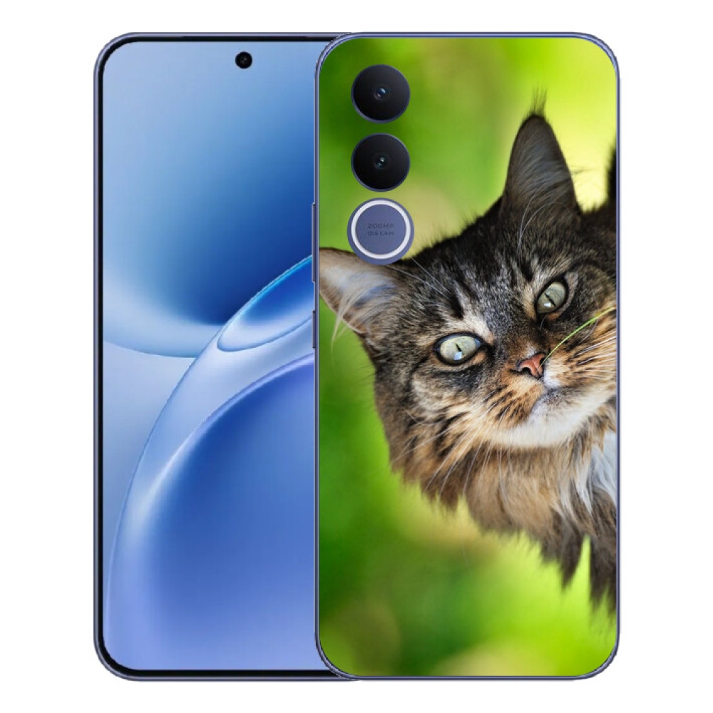 Gelový kryt mmCase na Vivo V70 FE - kočka 3