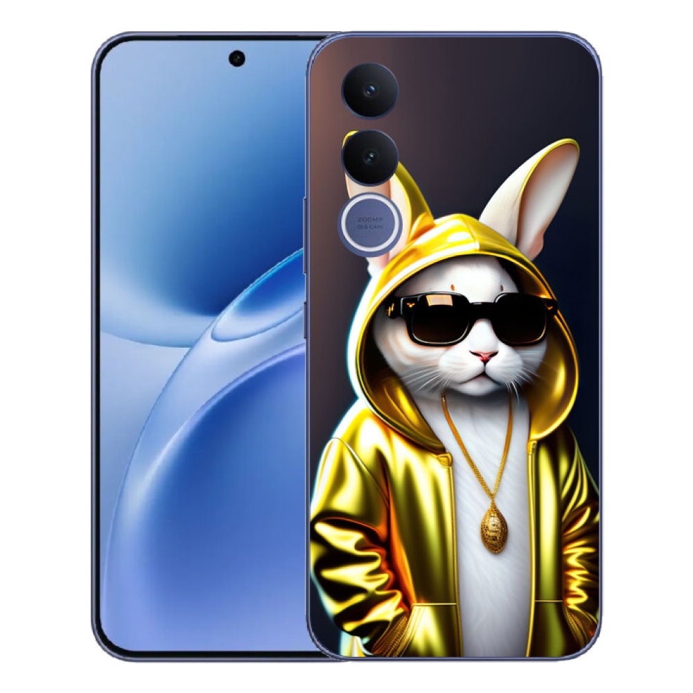 Gelový kryt mmCase na Vivo V70 FE - kočka boss