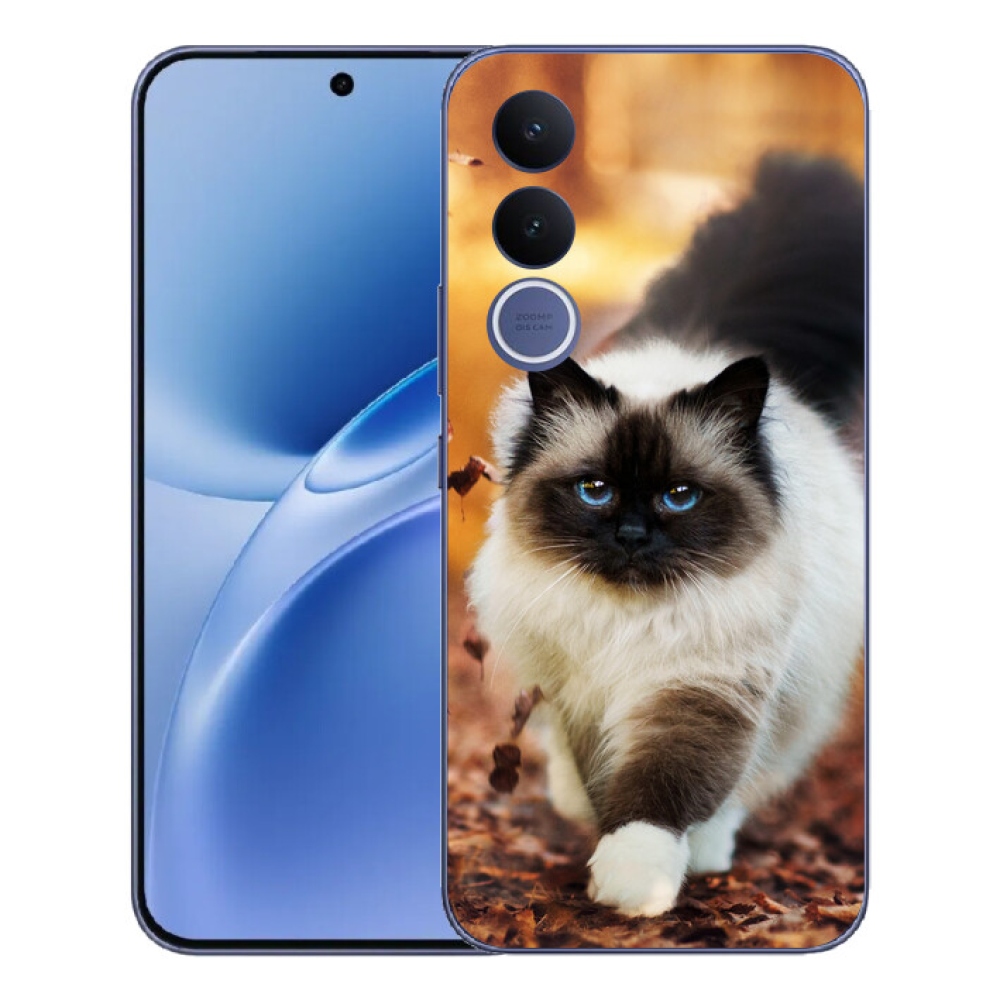 Gelový kryt mmCase na Vivo V70 FE - kočka