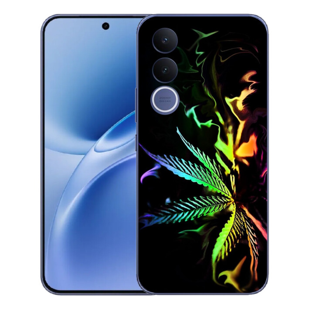 Gelový kryt mmCase na Vivo V70 FE - konopí 2