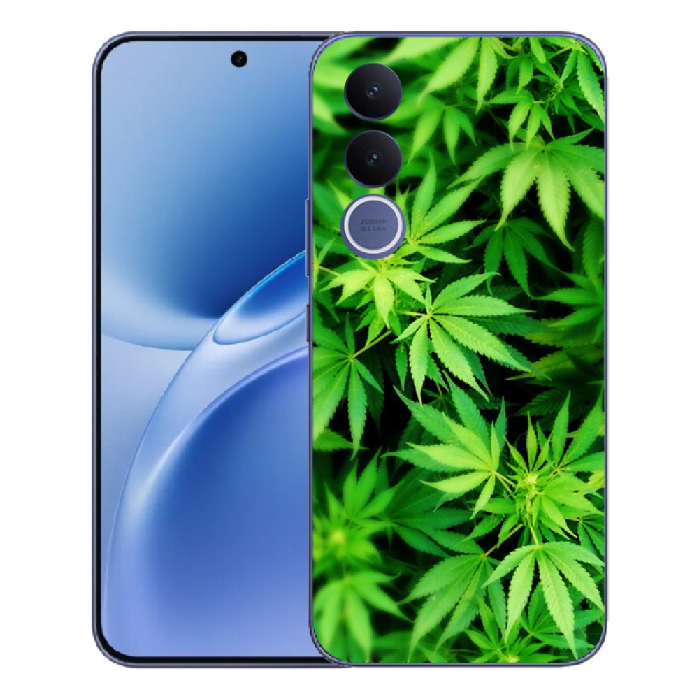 Gelový kryt mmCase na Vivo V70 FE - konopí 3