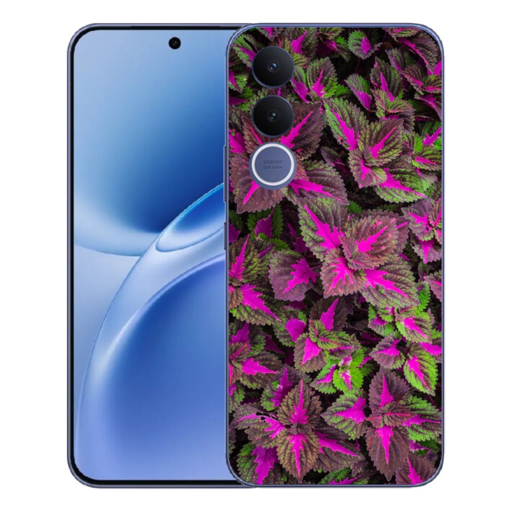 Gelový kryt mmCase na Vivo V70 FE - květiny 10