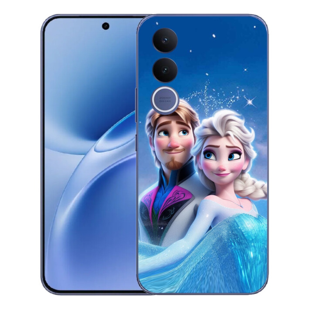 Gelový kryt mmCase na Vivo V70 FE - ledové království 1