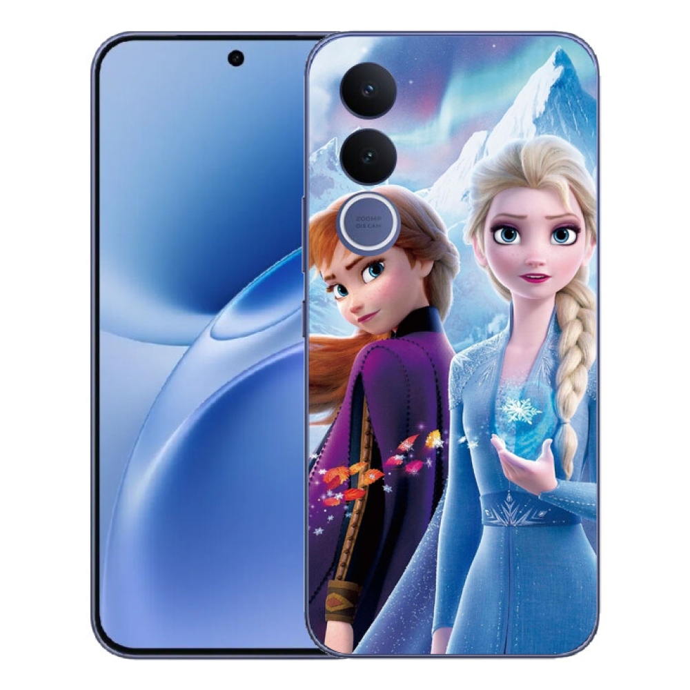 Gelový kryt mmCase na Vivo V70 FE - ledové království 3