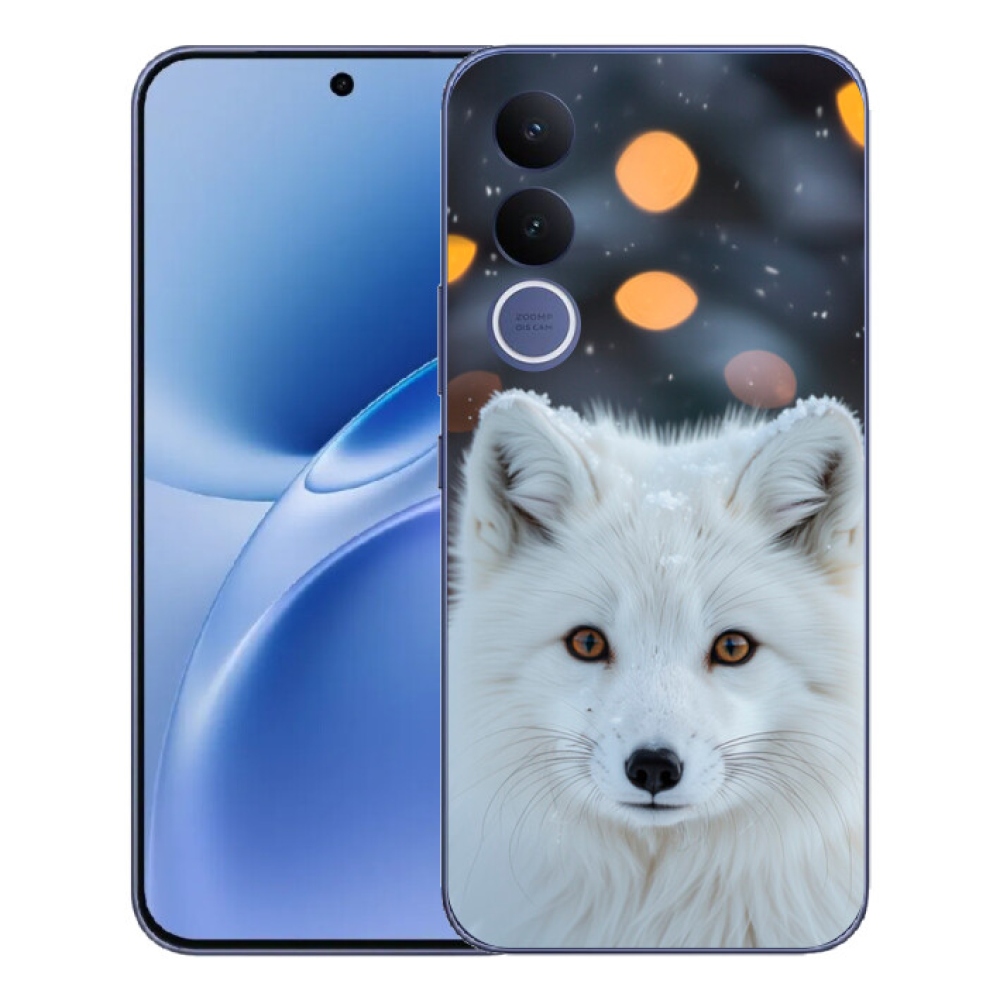 Gelový kryt mmCase na Vivo V70 FE - liška polární