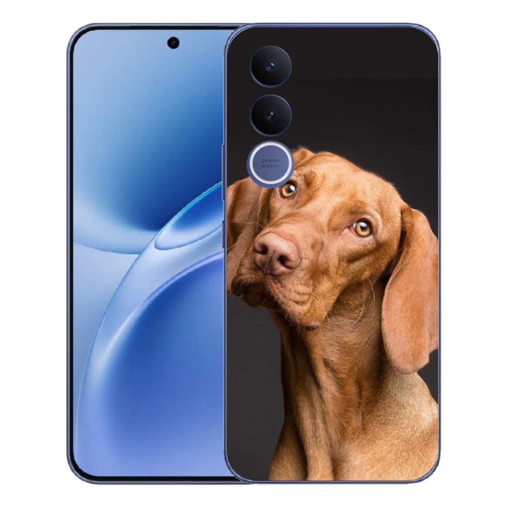 Gelový kryt mmCase na Vivo V70 FE - maďarský ohař