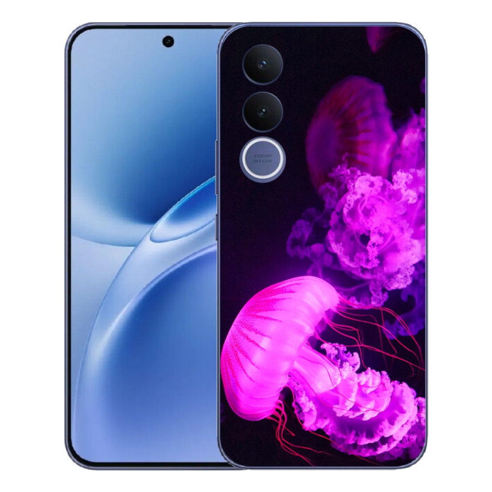 Gelový kryt mmCase na Vivo V70 FE - medúza 1