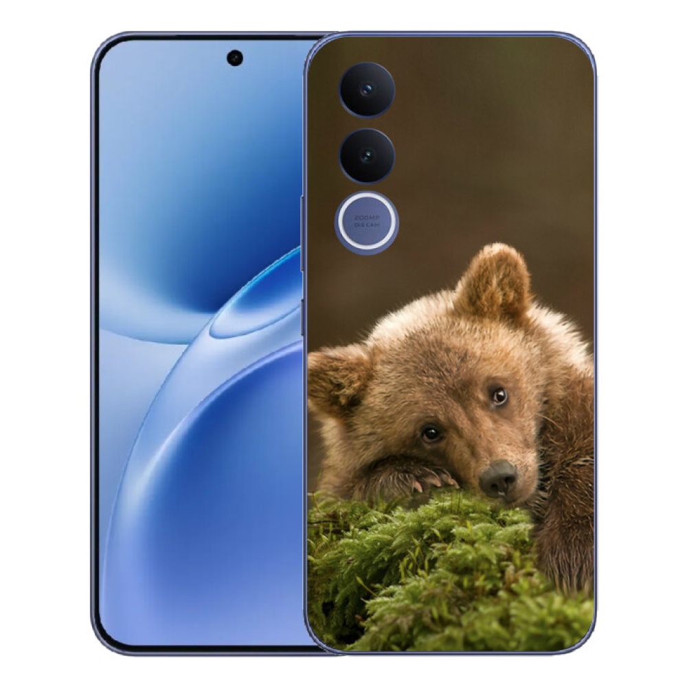 Gelový kryt mmCase na Vivo V70 FE - medvěd