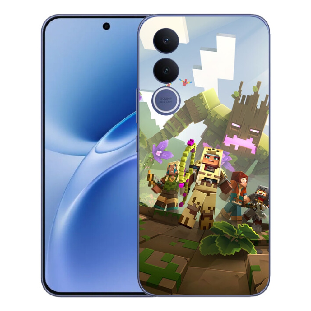 Gelový kryt mmCase na Vivo V70 FE - minecraft 1