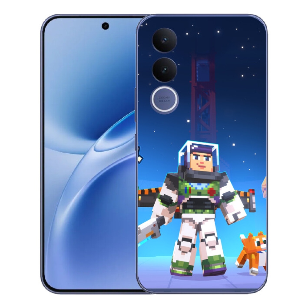 Gelový kryt mmCase na Vivo V70 FE - minecraft 2