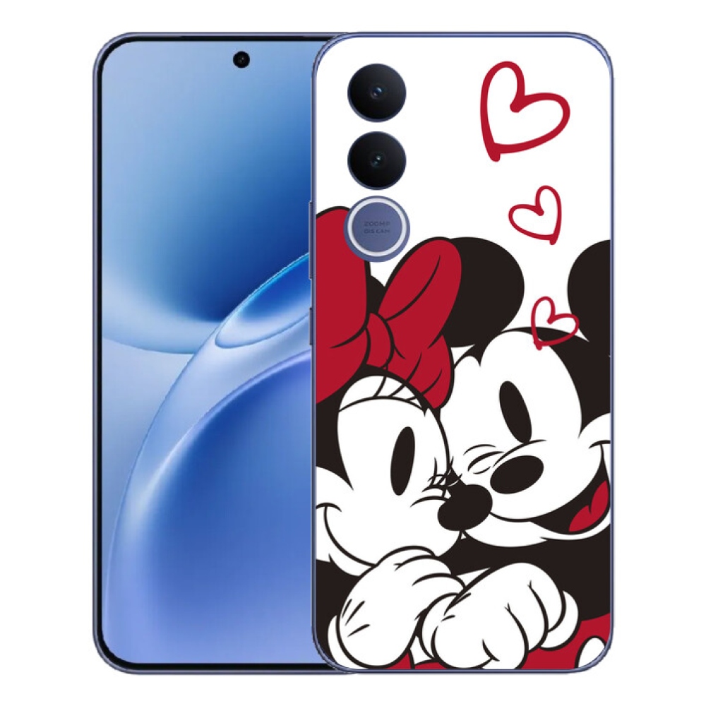 Gelový kryt mmCase na Vivo V70 FE - minnie a mickey