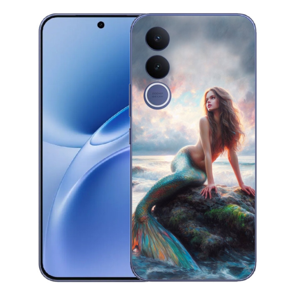 Gelový kryt mmCase na Vivo V70 FE - mořská panna