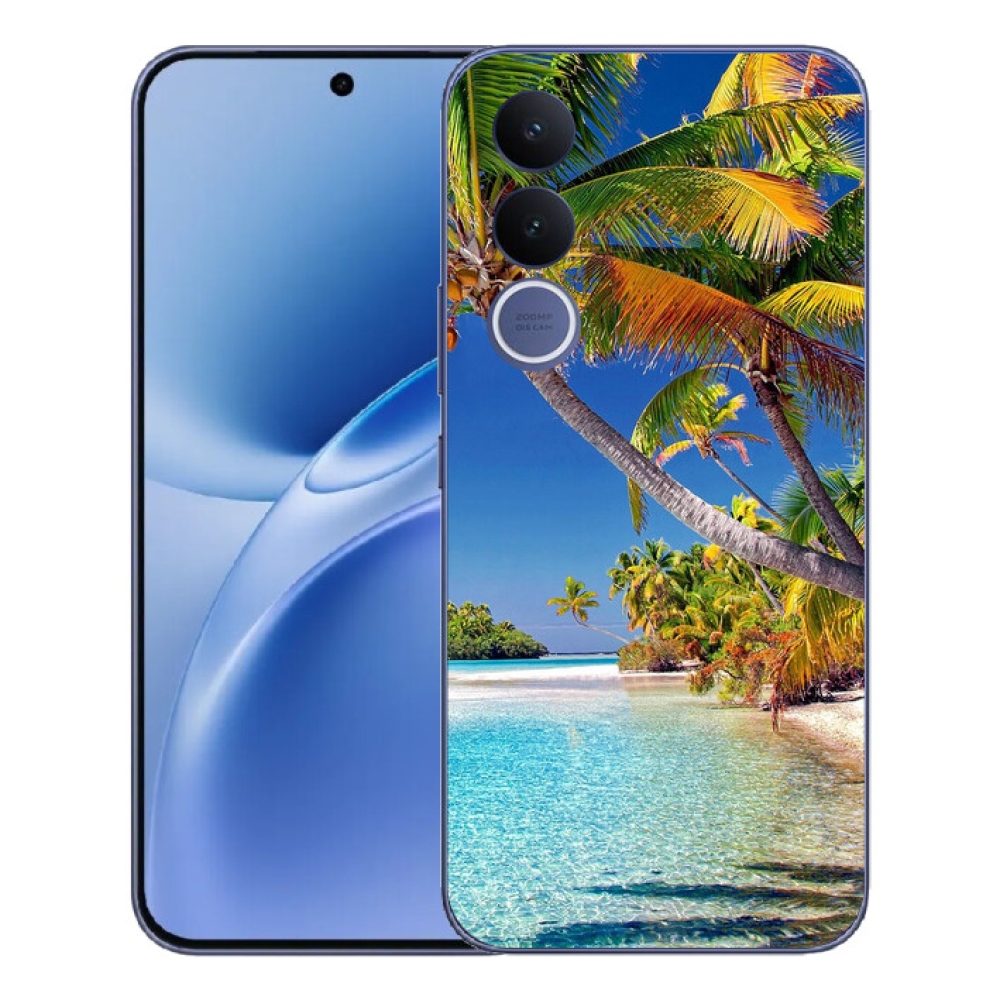Gelový kryt mmCase na Vivo V70 FE - mořská pláž