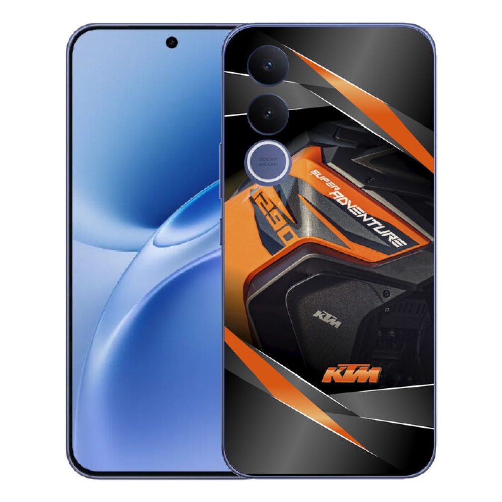 Gelový kryt mmCase na Vivo V70 FE - motorka ktm