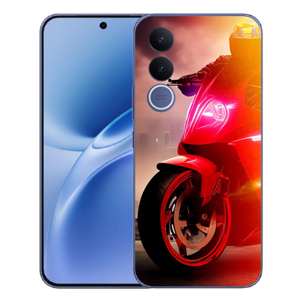 Gelový kryt mmCase na Vivo V70 FE - motorka