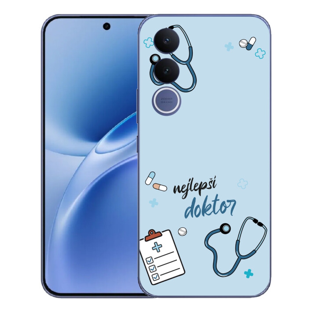 Gelový kryt mmCase na Vivo V70 FE - nejlepší doktor