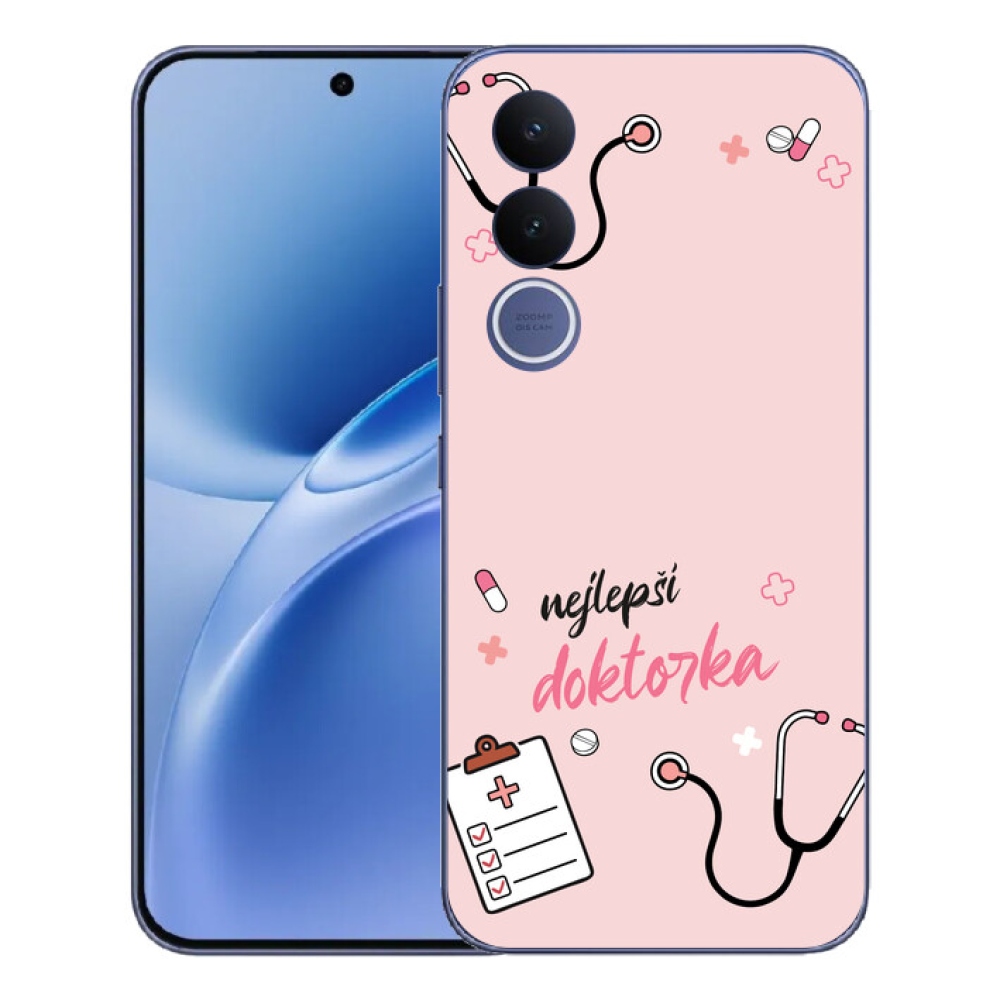 Gelový kryt mmCase na Vivo V70 FE - nejlepší doktorka