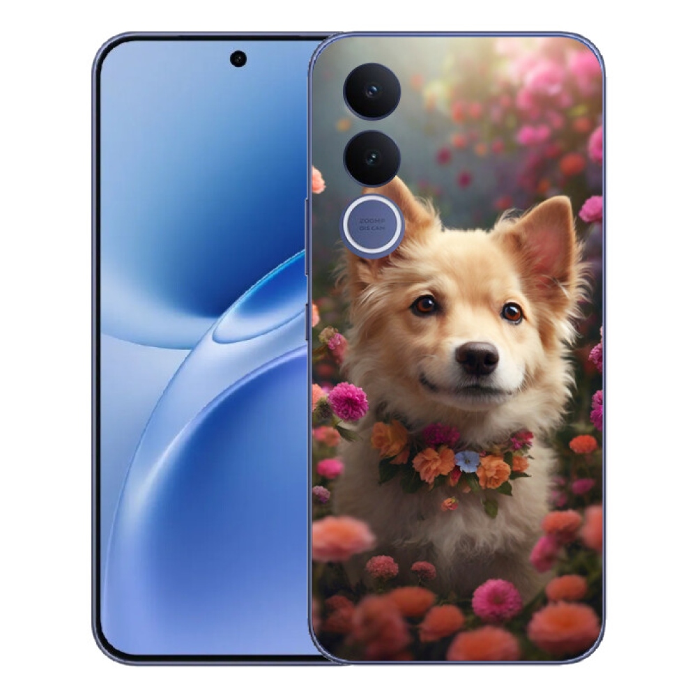 Gelový kryt mmCase na Vivo V70 FE - německý špic