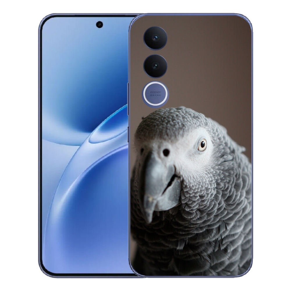 Gelový kryt mmCase na Vivo V70 FE - papoušek žako 2