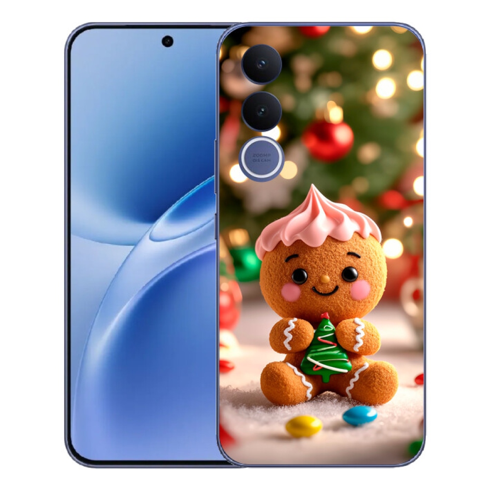 Gelový kryt mmCase na Vivo V70 FE - perníček