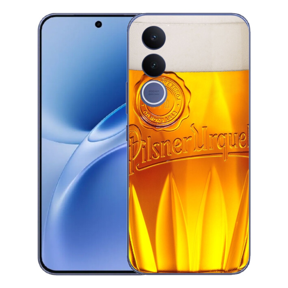 Gelový kryt mmCase na Vivo V70 FE - pivo