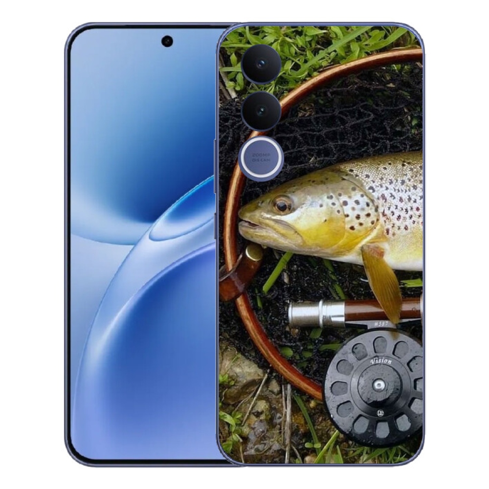 Gelový kryt mmCase na Vivo V70 FE - pstruh 2