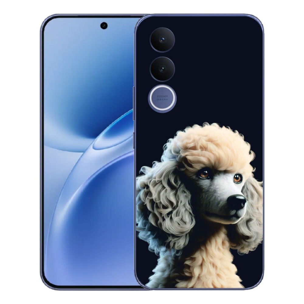 Gelový kryt mmCase na Vivo V70 FE - pudl