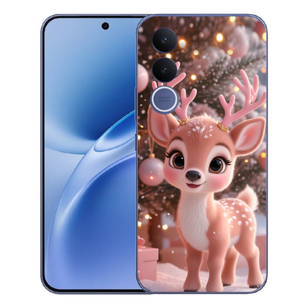 Gelový kryt mmCase na Vivo V70 FE - roztomilý sob