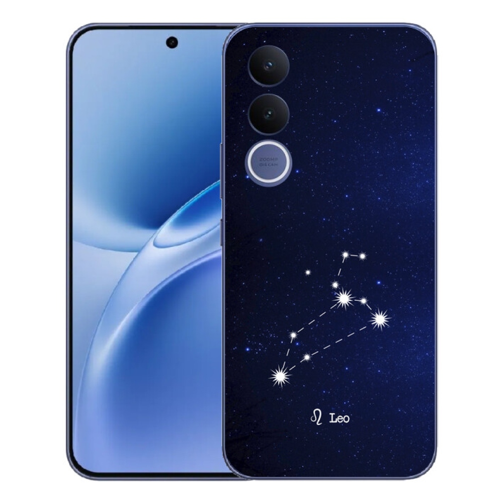 Gelový kryt mmCase na Vivo V70 FE - souhvězdí Lva