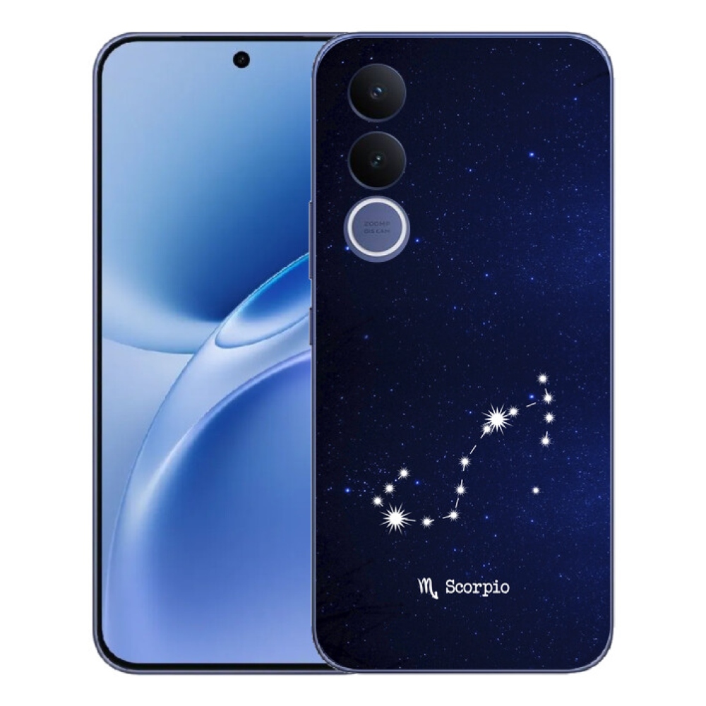 Gelový kryt mmCase na Vivo V70 FE - souhvězdí Štíra