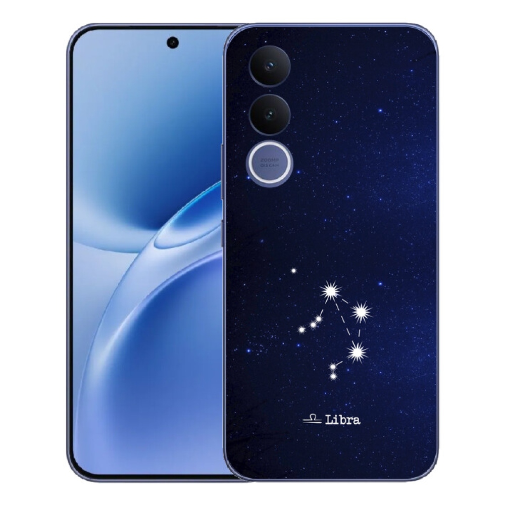 Gelový kryt mmCase na Vivo V70 FE - souhvězdí Váhy