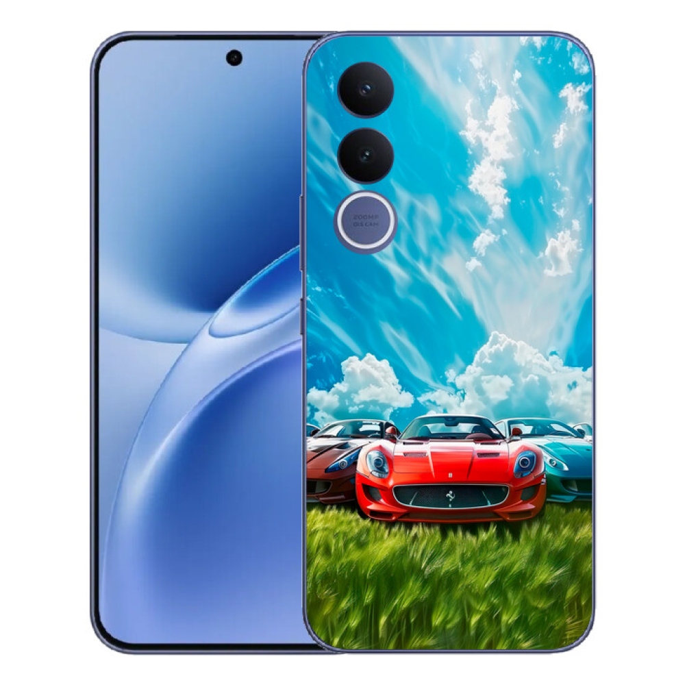 Gelový kryt mmCase na Vivo V70 FE - sportovní vozy
