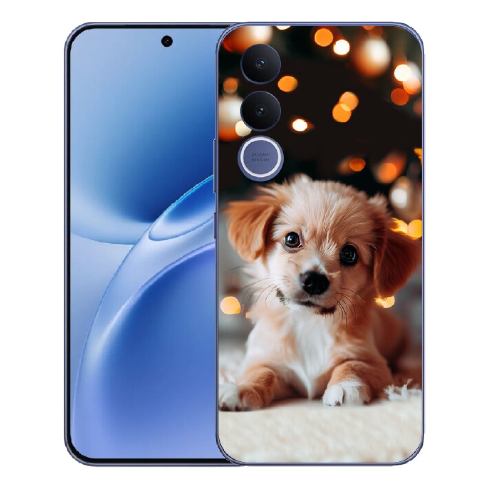 Gelový kryt mmCase na Vivo V70 FE - štěňátko