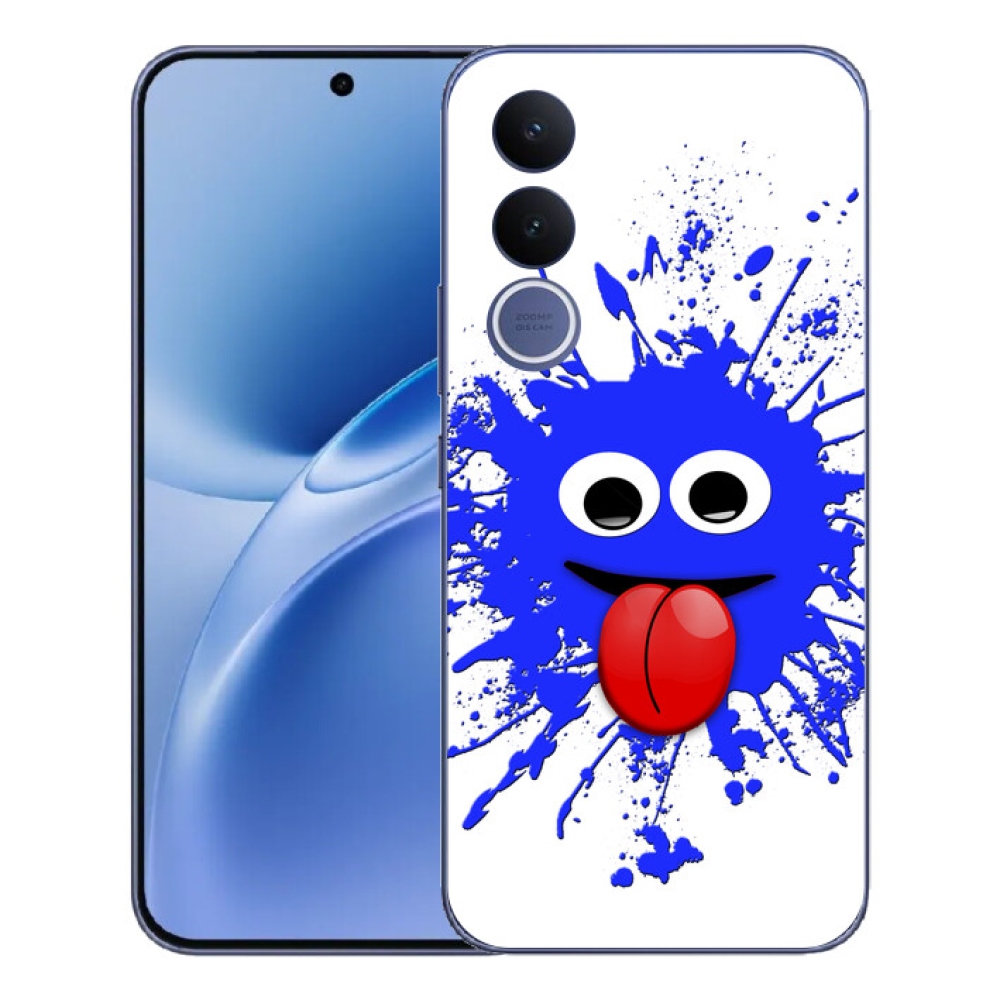 Gelový kryt mmCase na Vivo V70 FE - strašidlo