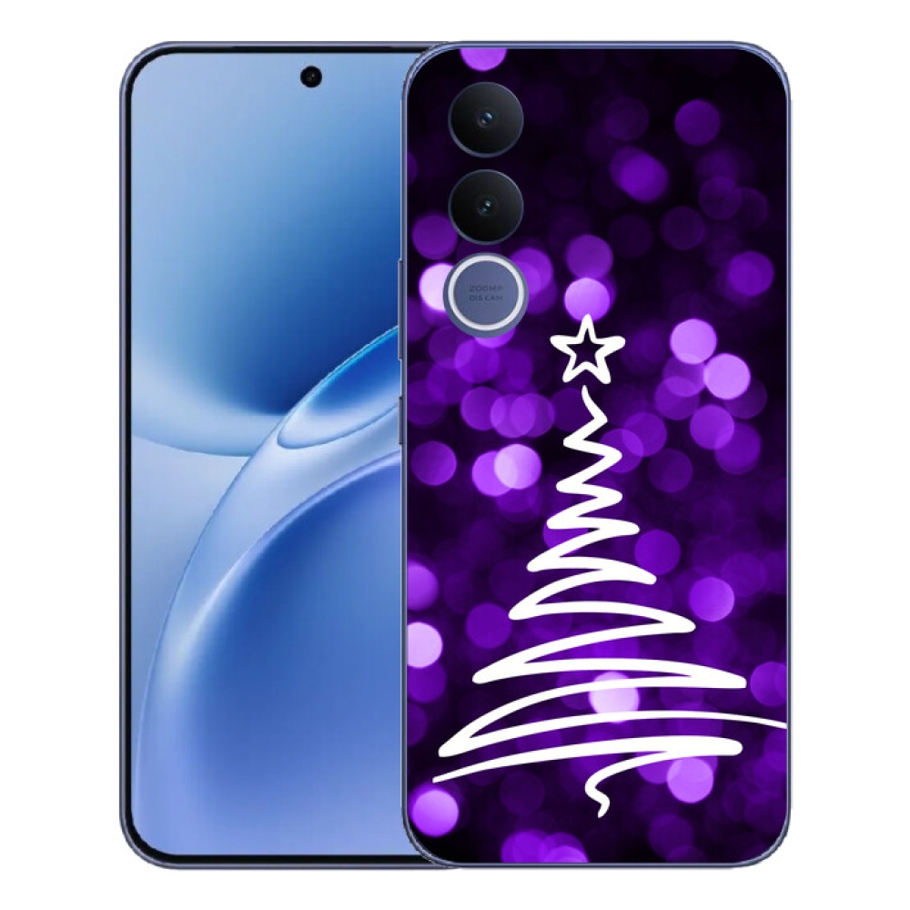 Gelový kryt mmCase na Vivo V70 FE - stromek